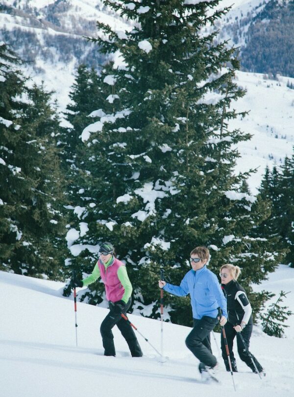 Snowshoeing the Alta Via N.1 in the Dolomites, Italy