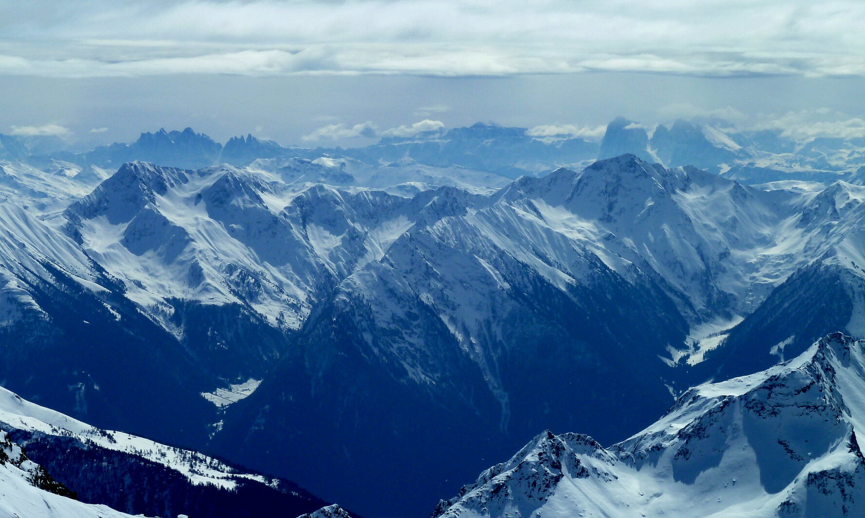 The Dolomites, scenery