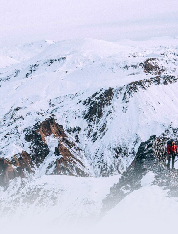 Hike the Winter Wilderness of Iceland