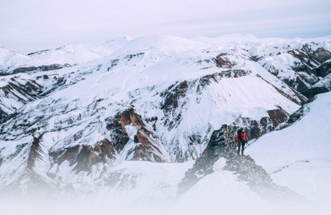 Hike the Winter Wilderness of Iceland
