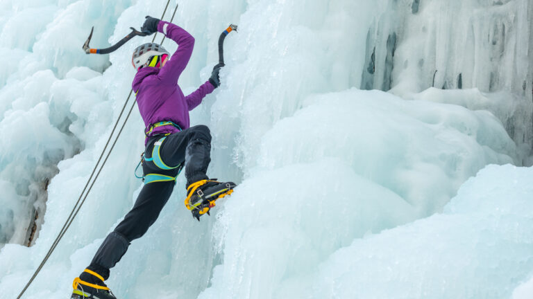 Women’s ice climbing in Hyalite Canyon and Ousel Falls, Montana