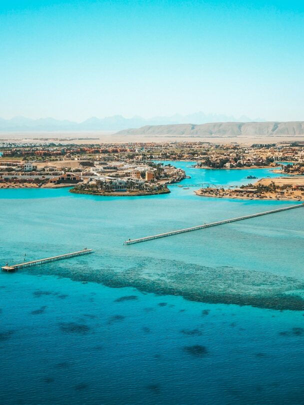 Kitesurfing in El Gouna, Egypt