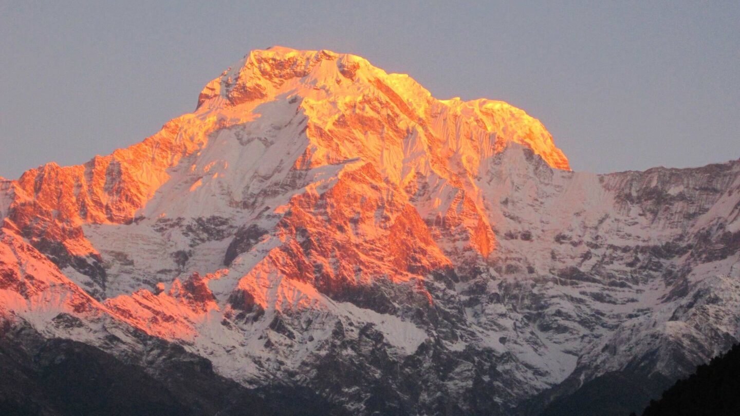 Annapurna South in Nepal