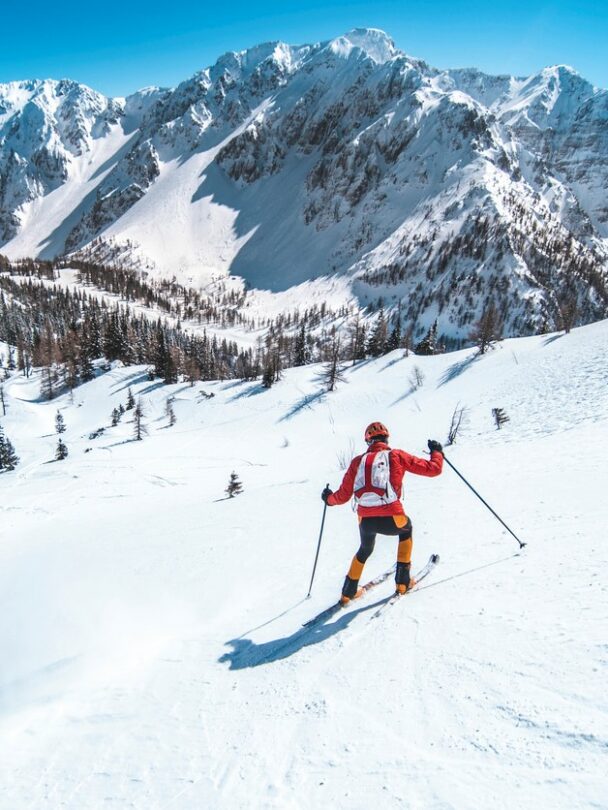Skiing the Marmolada Glacier and the Dolomites