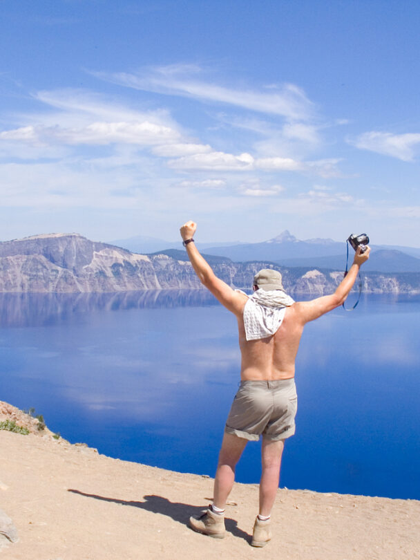 Hiking in Crater Lake National Park