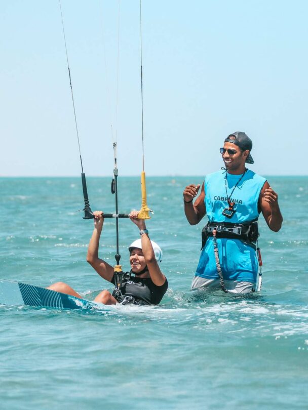 Kitesurfing in El Gouna, Egypt