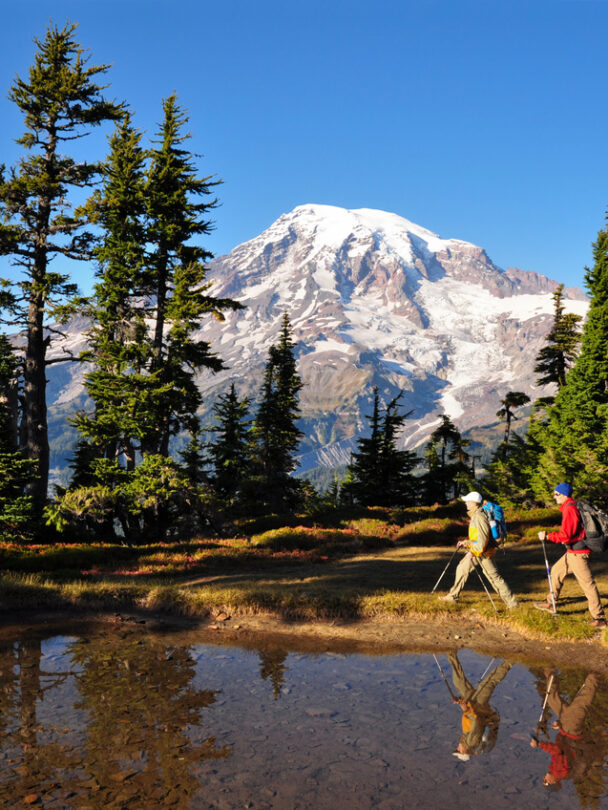 Hiking in Mount Rainier and Olympic National Parks - m