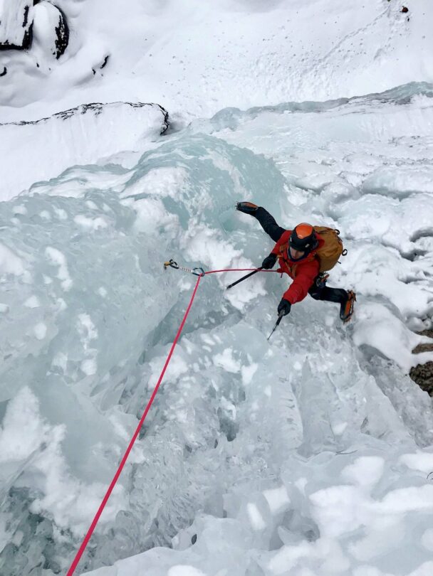 Backcountry ice climbing in Ouray and Silverton, Colorado
