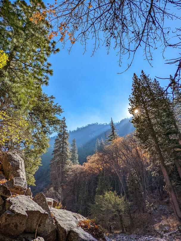 Hiking in Sequoia and Kings Canyon National Parks, California