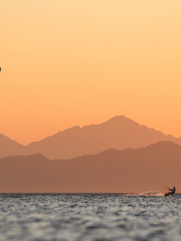 Kitesurfing in Hurghada, Egypt