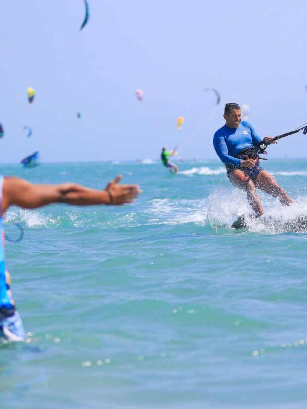 Kitesurfing in Hurghada, Egypt
