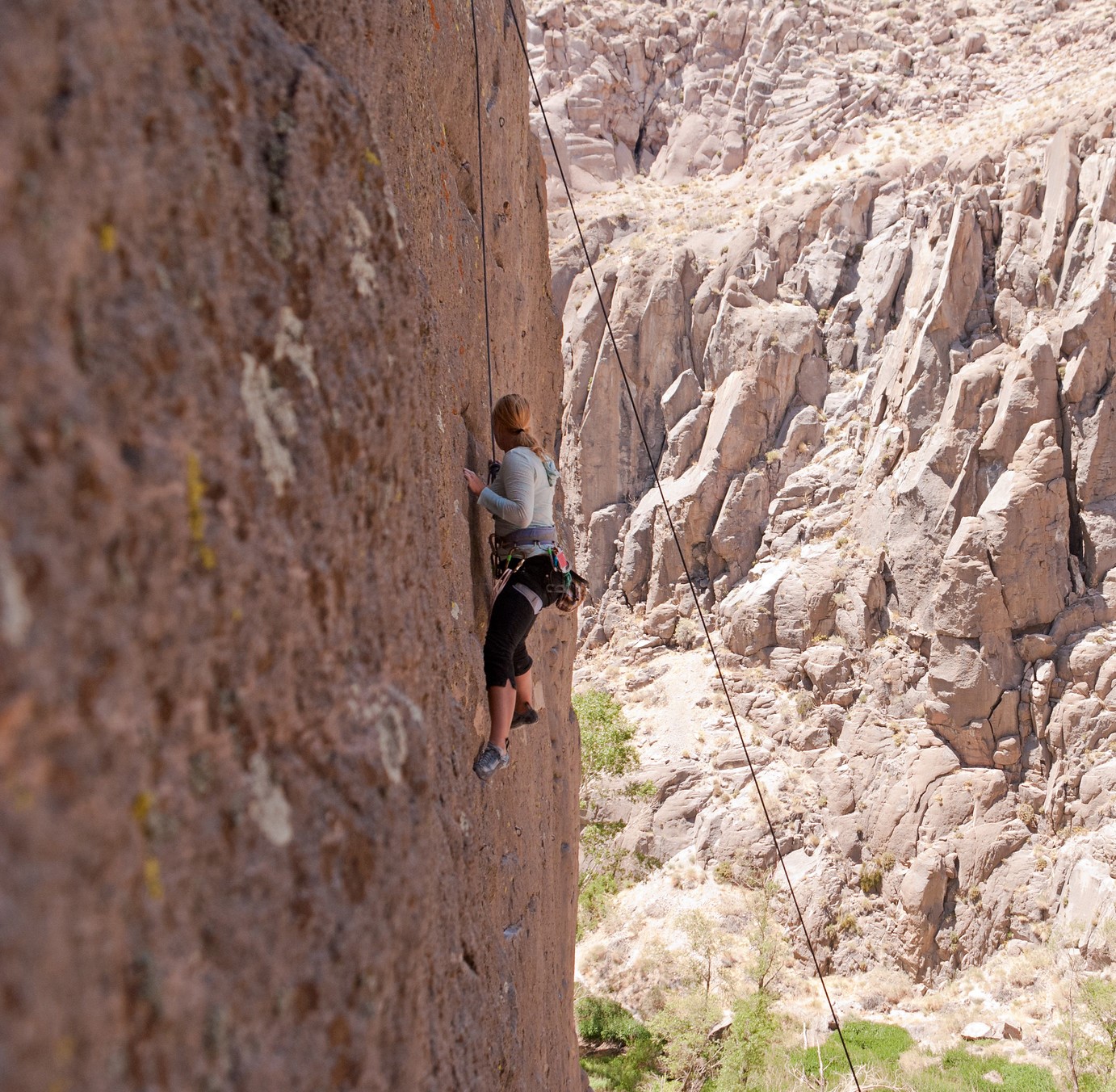 Group Climbing Courses in the Owens River Gorge