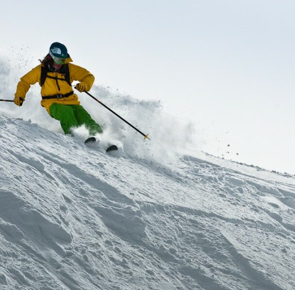 Skiing the Marmolada Glacier and the Dolomites