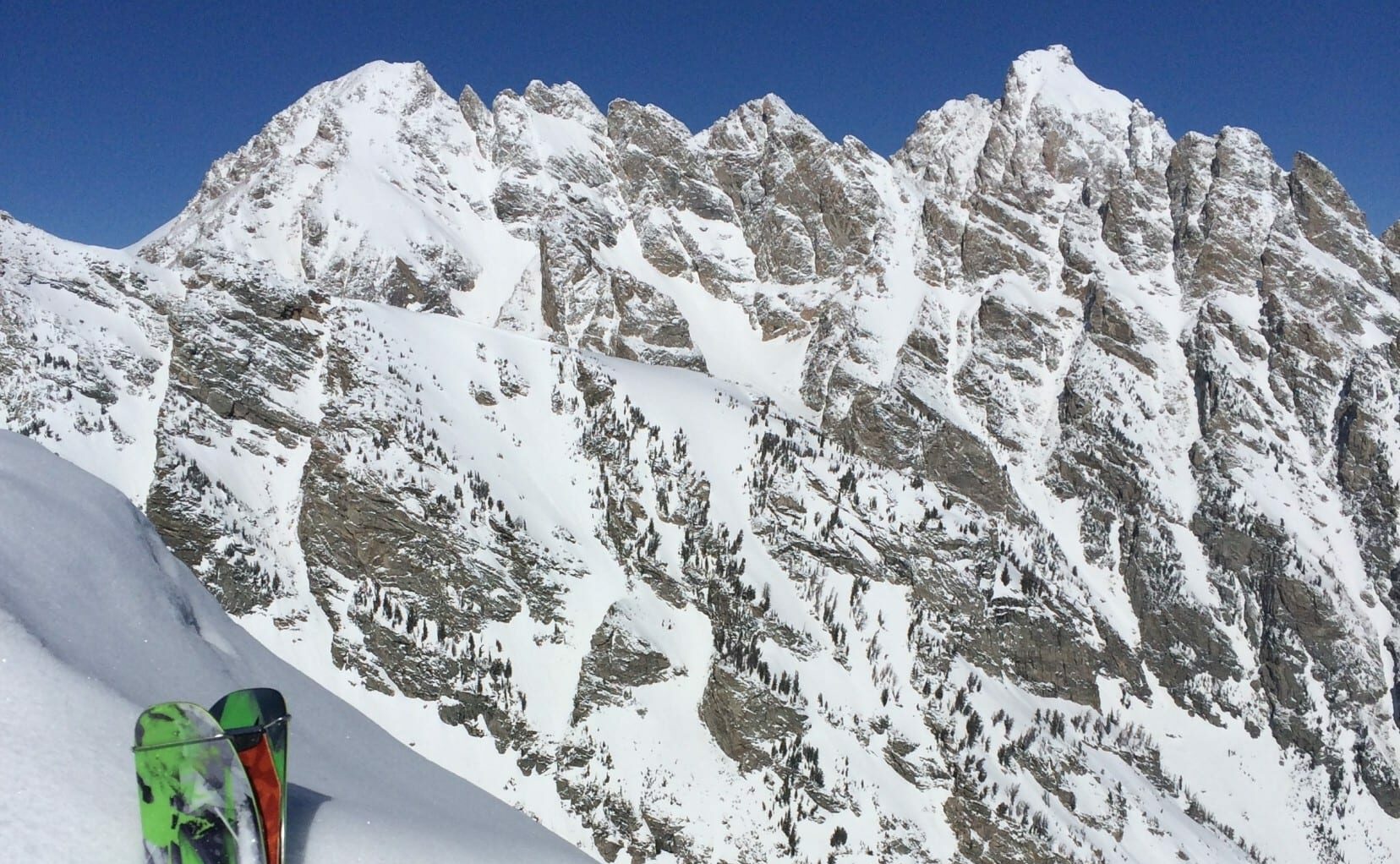Enjoy spectacular vistas from mountaintops of the Tetons