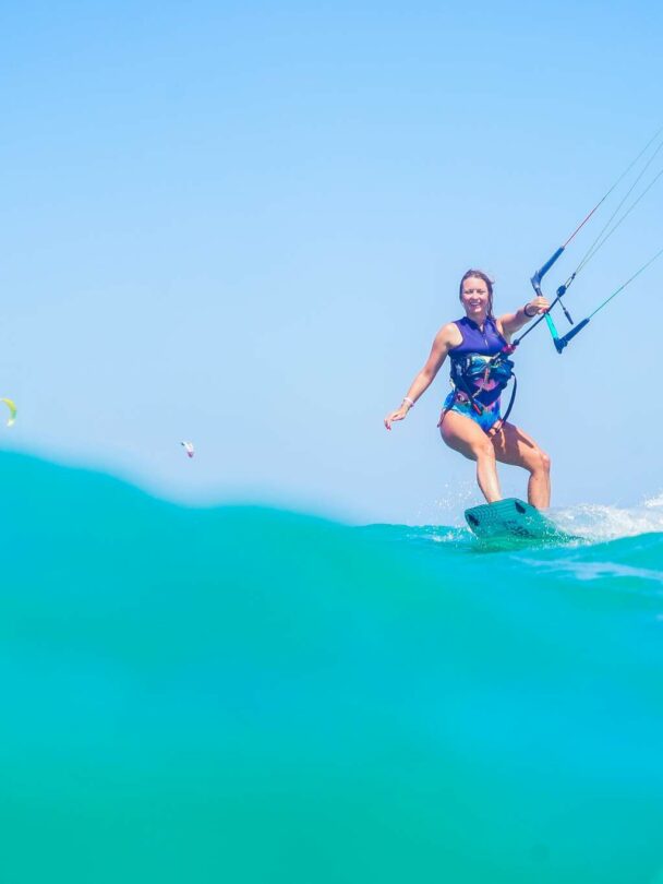 Kitesurfing in Hurghada, Egypt