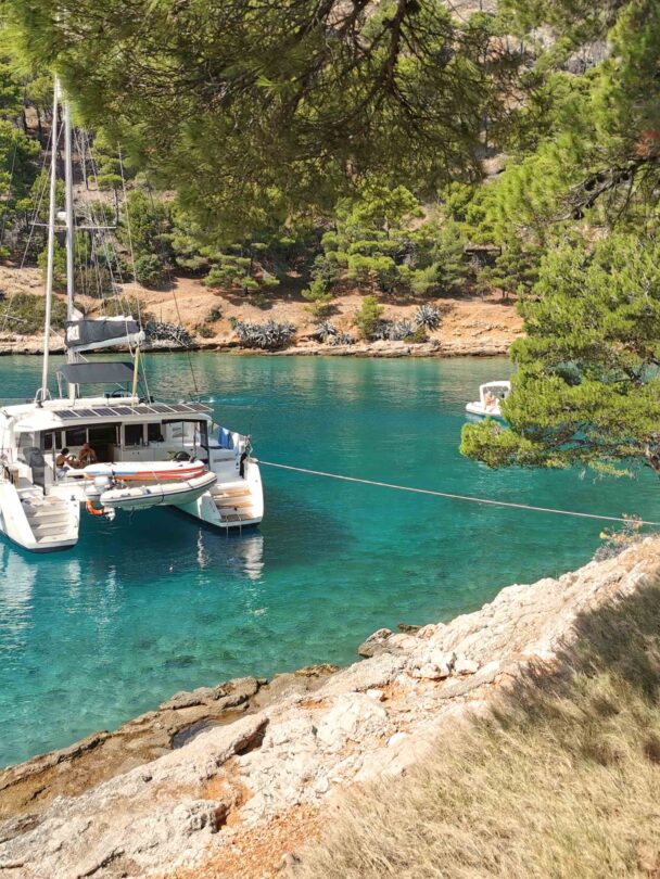 Mountain biking along the captivating Croatian coast