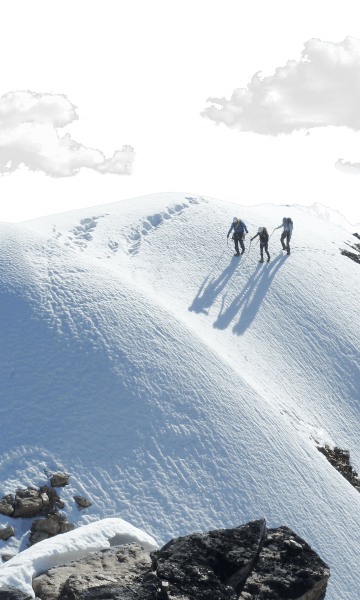 Climbing on the peaks of Banff is an epic endeavor.