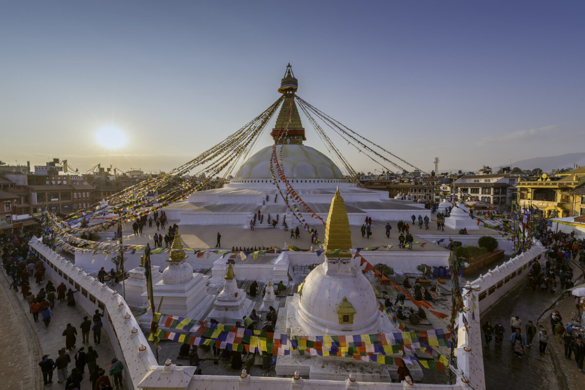 Boudhanath in Kathmandu.