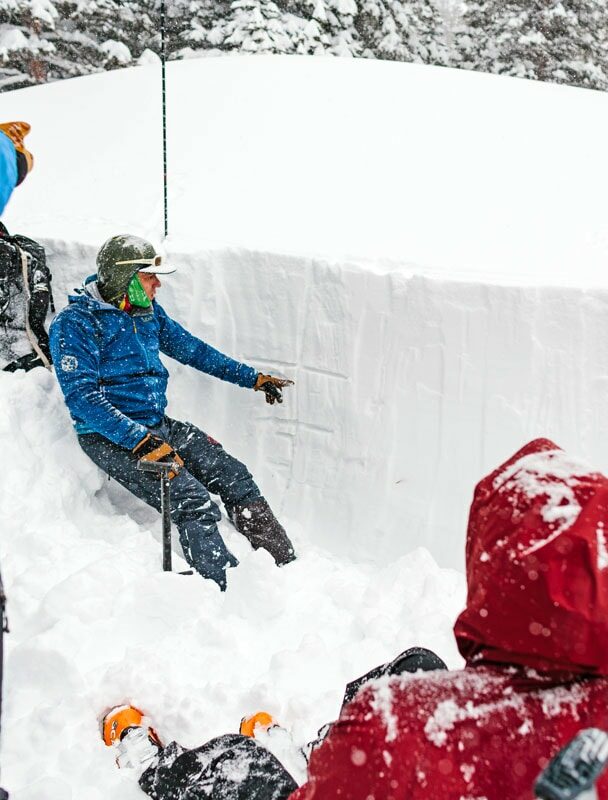 Avalanche Level 1 refresher course in Estes Park