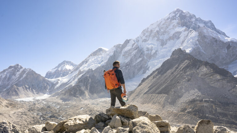 Hiking the Everest Base Camp trek in Nepal