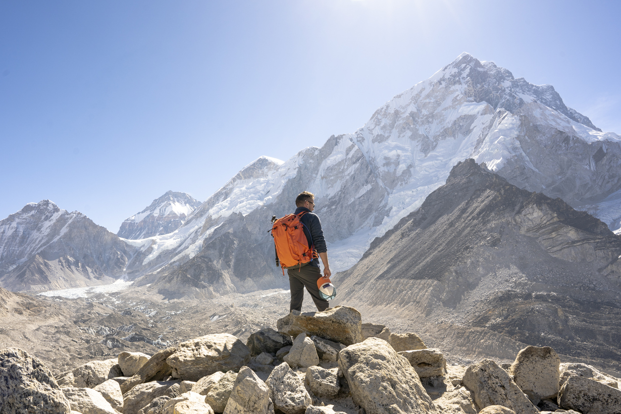 Hiking the Everest Base Camp trek in Nepal