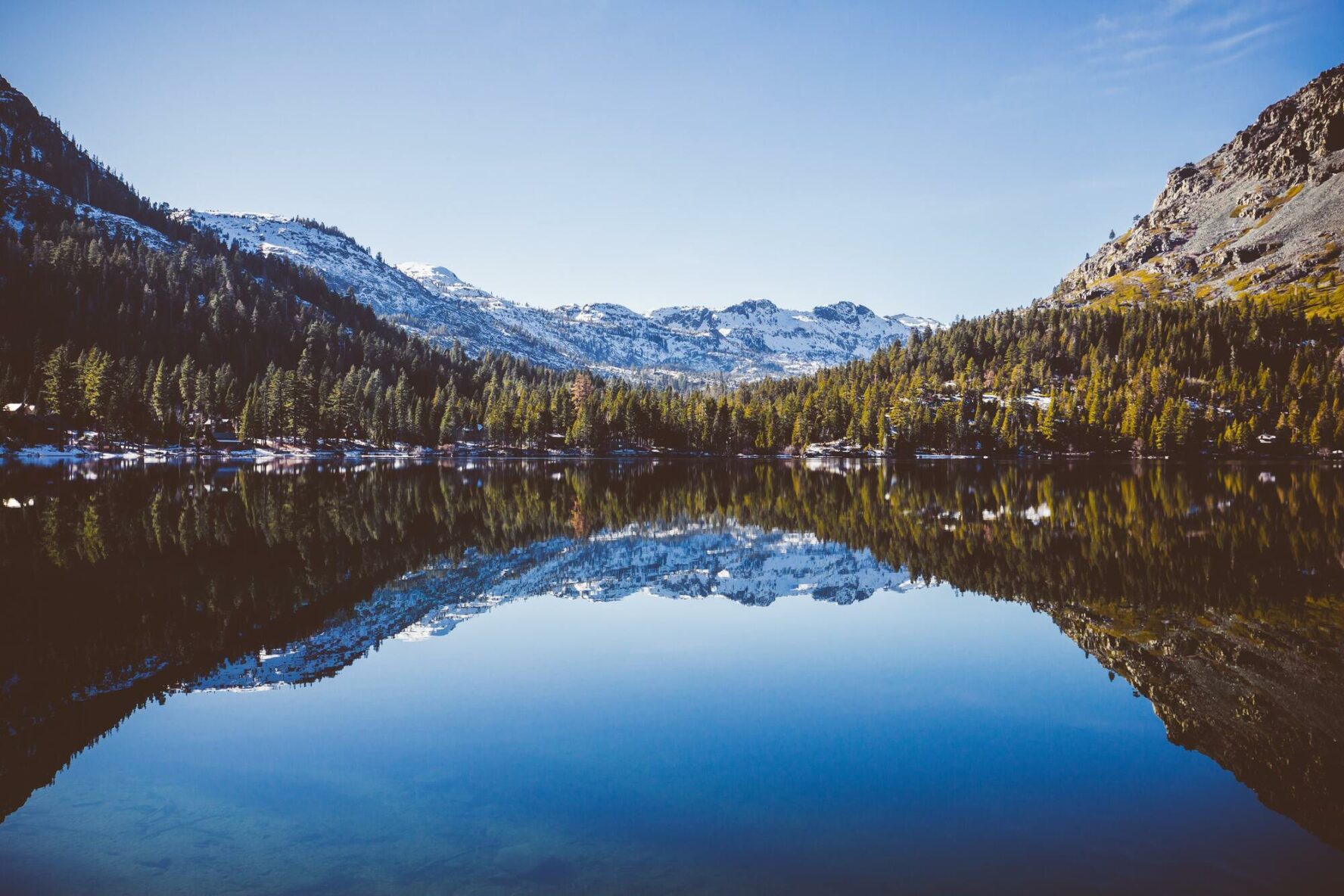 The Fallen Leaf Lake trail is 3.6 miles and moderately trafficked.