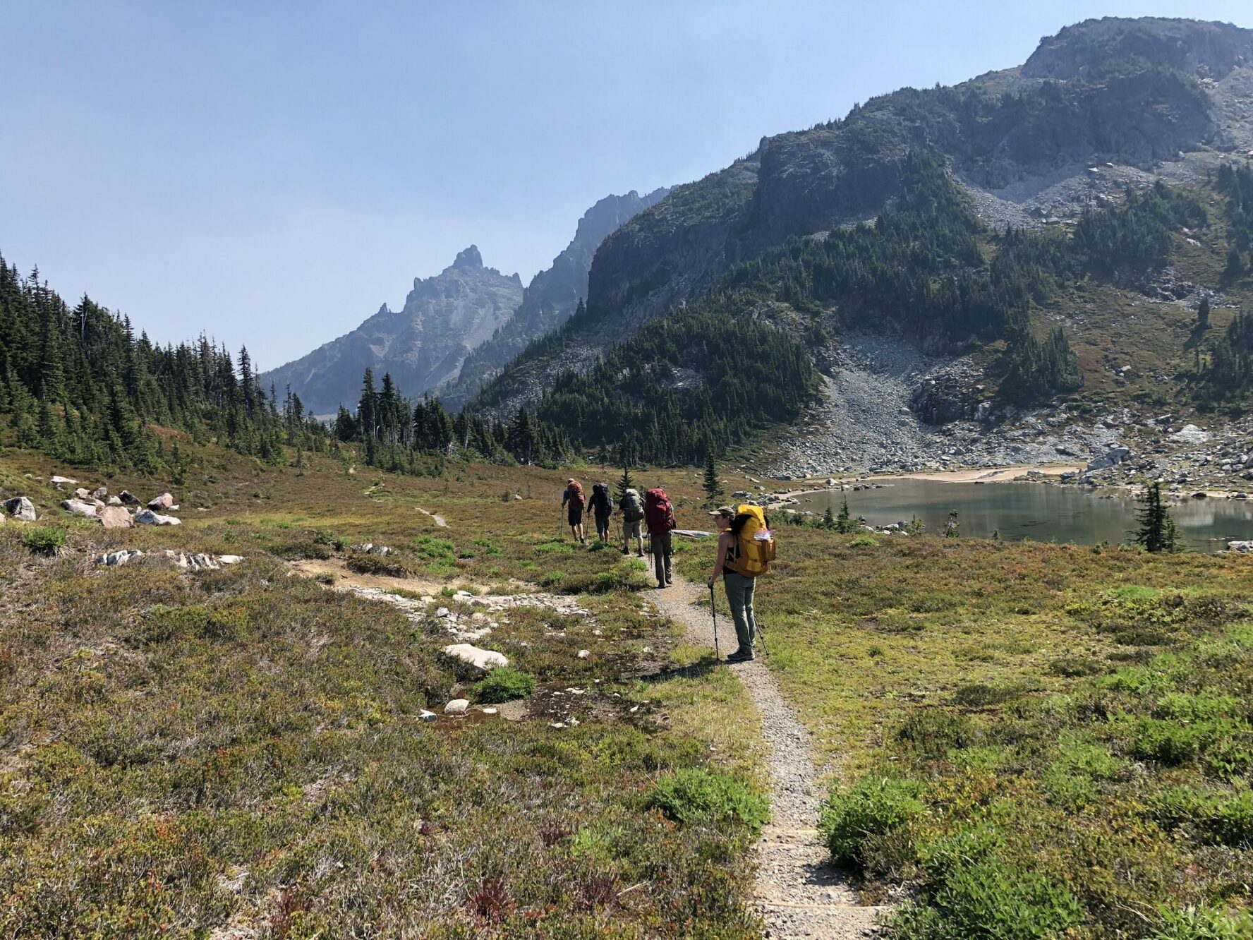 The Wonderland Trail features 22,000 feet of elevation gain over the course of 93 miles.