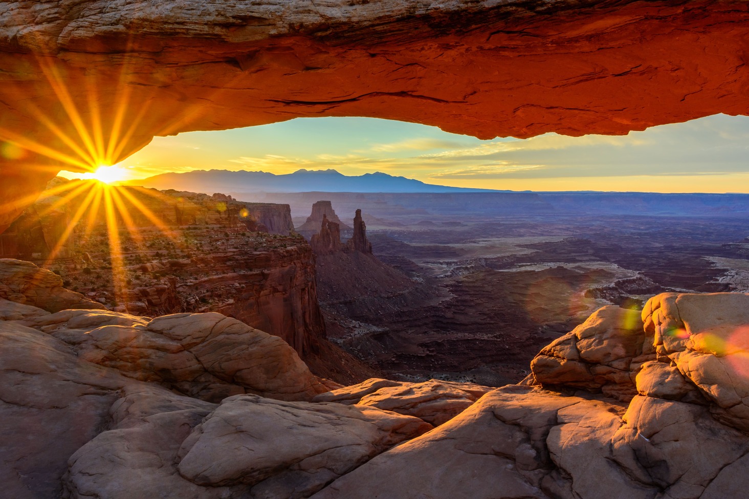 Sunrise over Canyonlands National Park