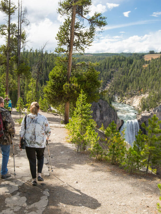 Hiking and camping in Yellowstone and Grand Teton, Wyoming