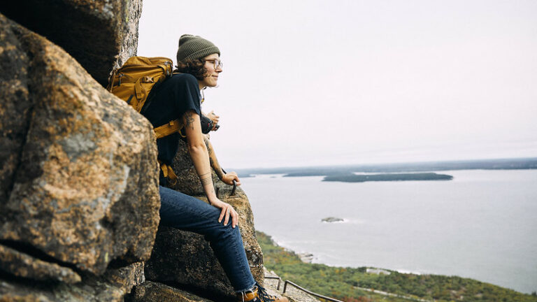 Hiking and camping in Acadia National Park