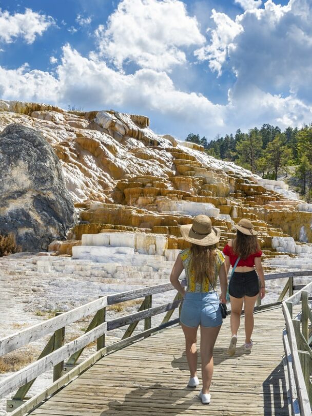 Hiking in the Mammoth Area in Yellowstone