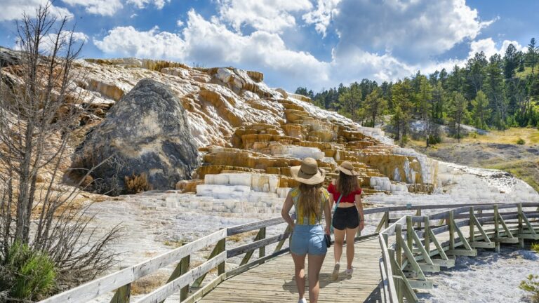 Hiking in the Mammoth Area in Yellowstone