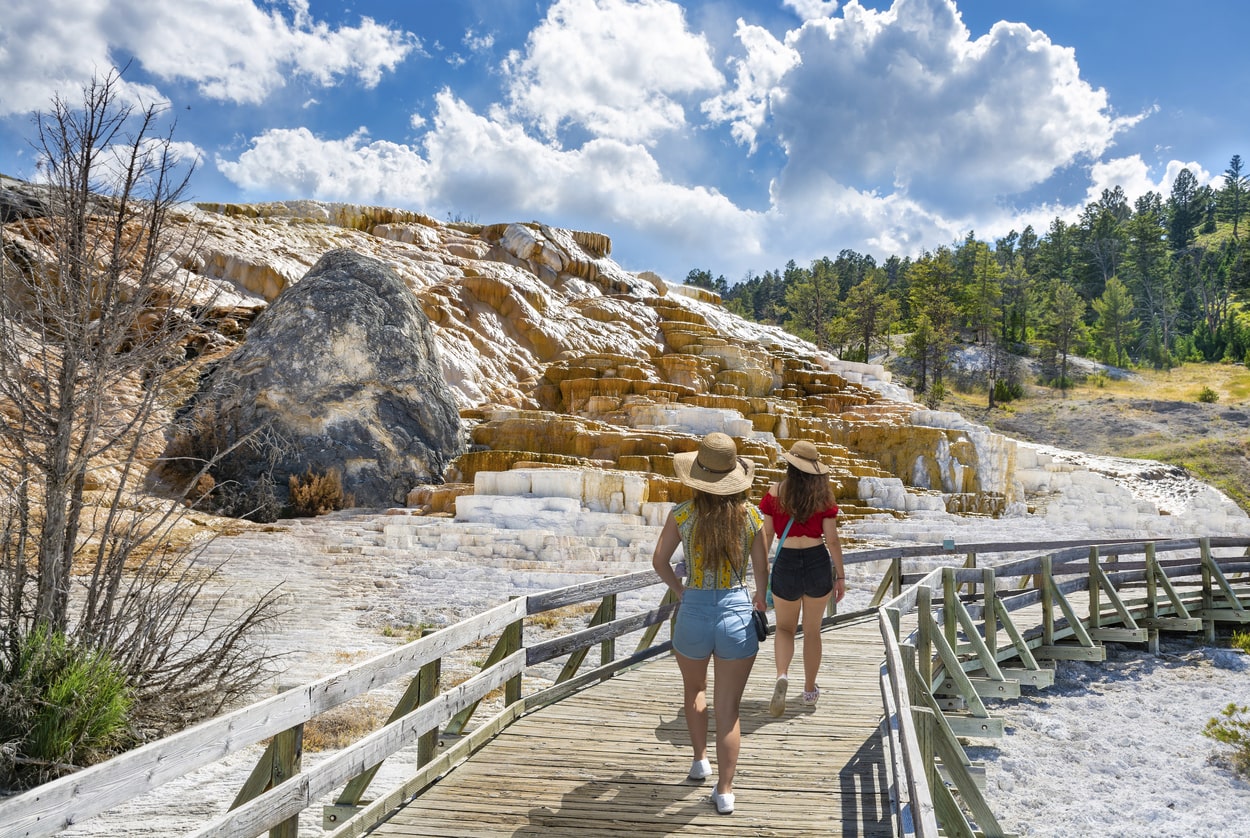 Hiking in the Mammoth Area in Yellowstone