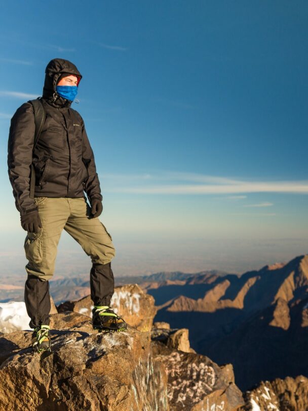 Winter Hiking on Mount Toubkal