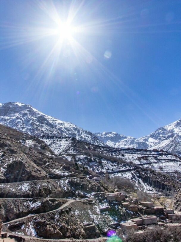 Winter Hiking on Mount Toubkal