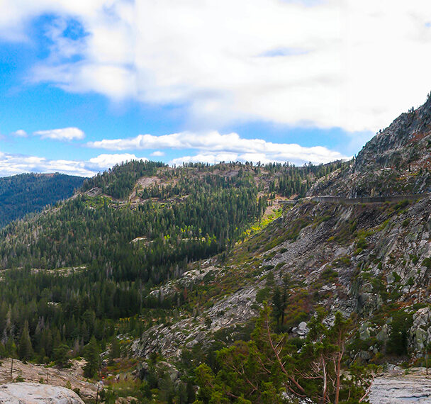 Rock climbing camp for kids on Donner Summit, California