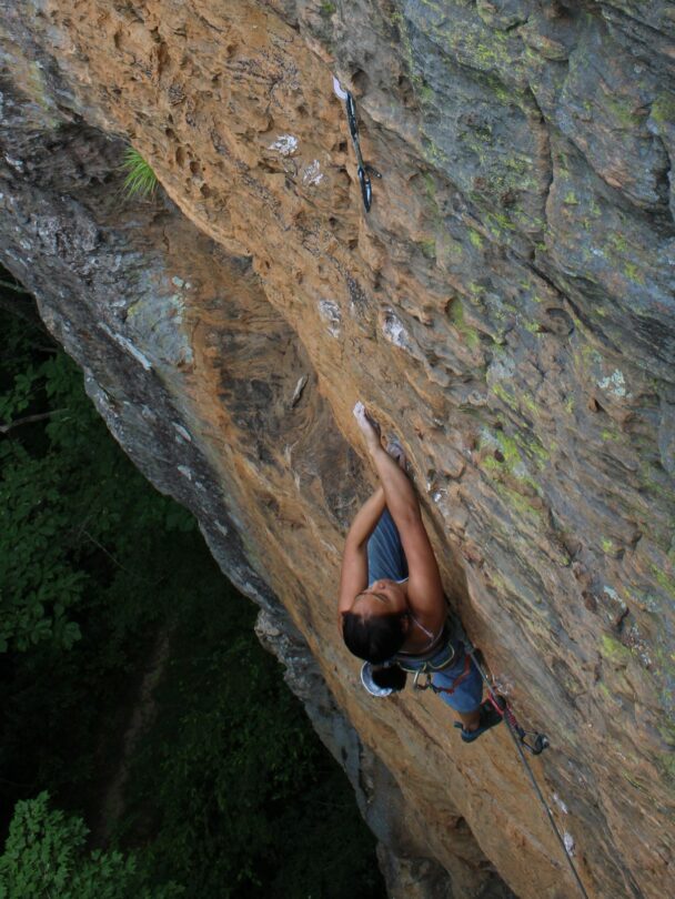 Rock climbing clinics in Red River Gorge