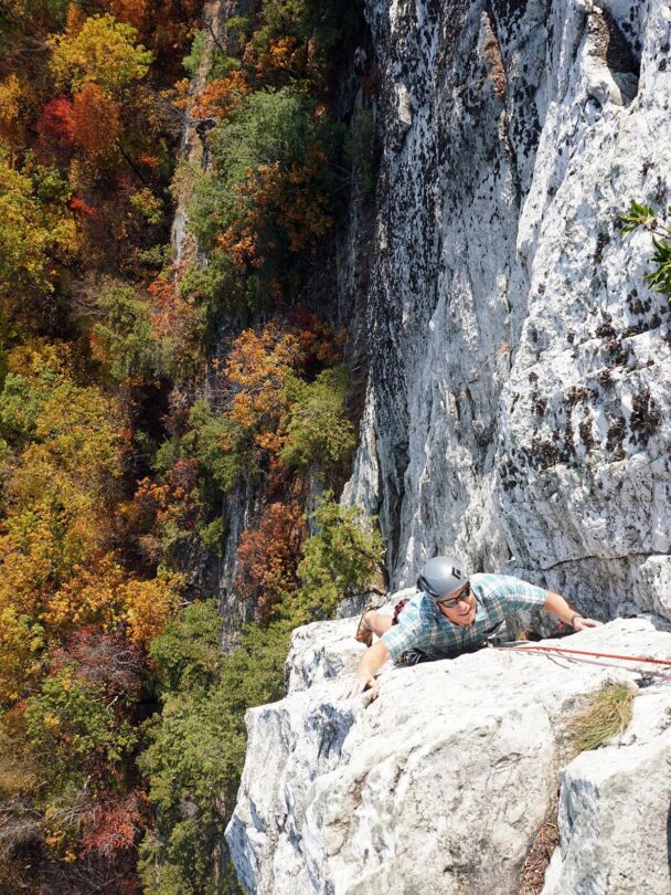 Rock climbing weekend in the Gunks
