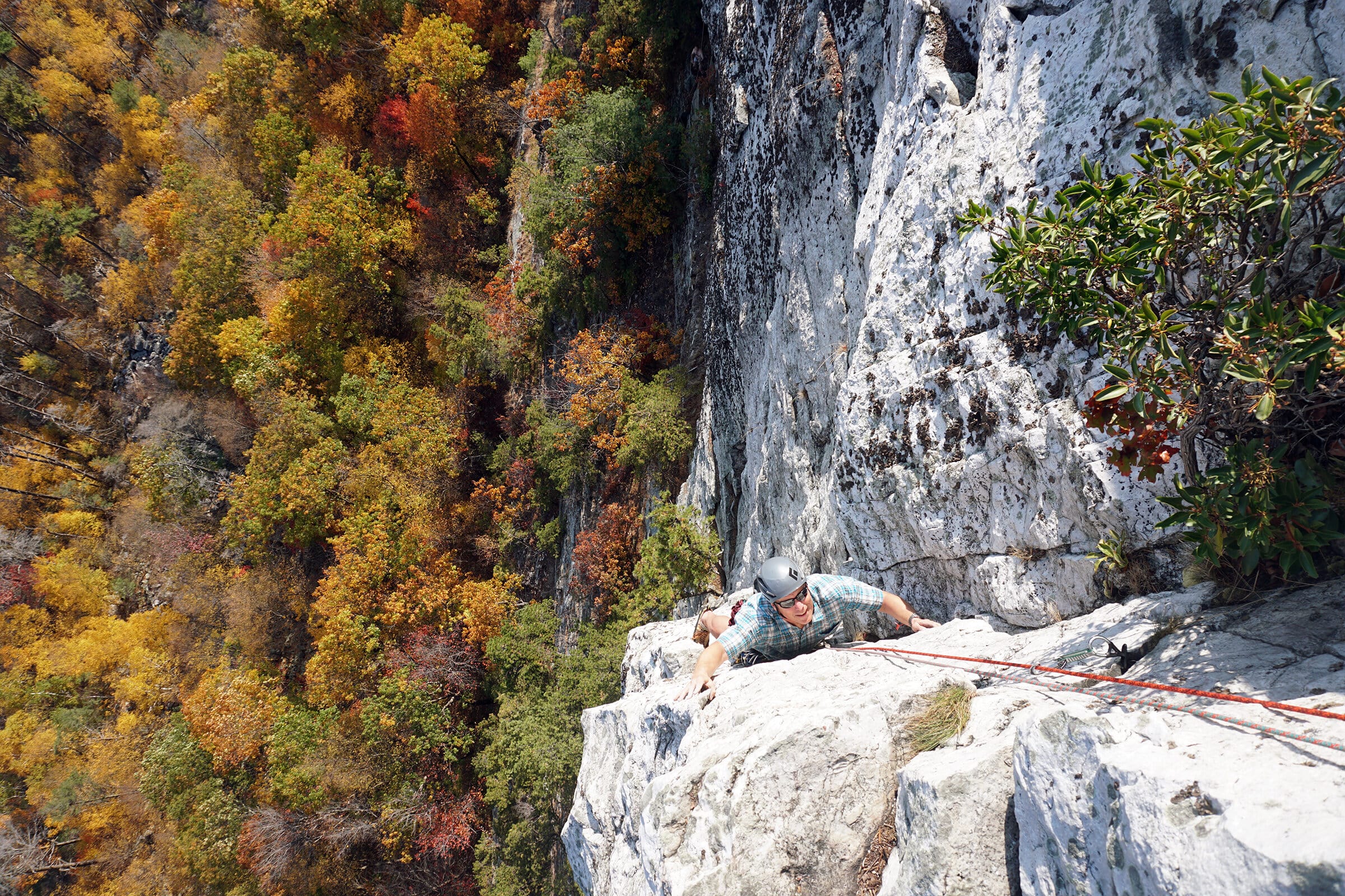 Rock climbing weekend in the Gunks