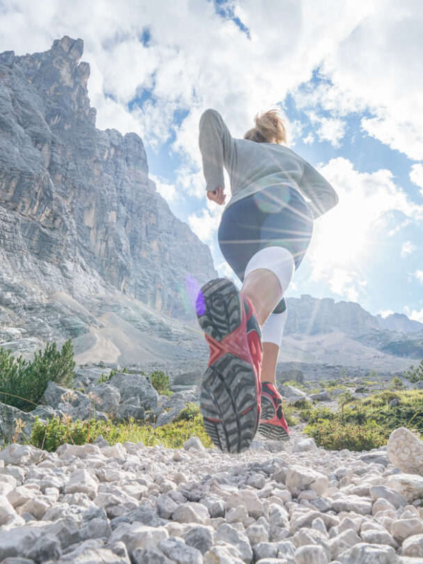 Hut-to-hut trail running in the Dolomites
