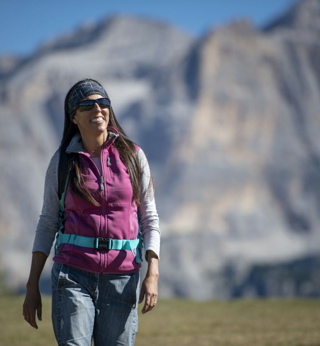 Agustina Lagos, your guide on this Alta Via hiking adventure