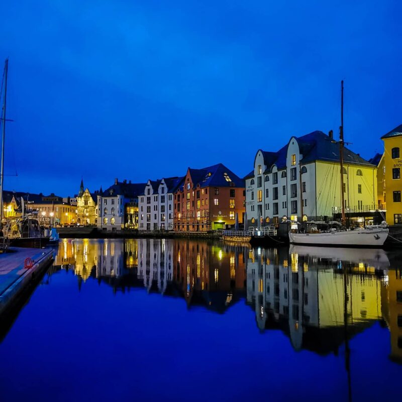 Brosundet in Ålesund, Norway