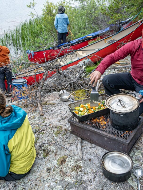 Wild canoe adventure on the Seal River, Canada