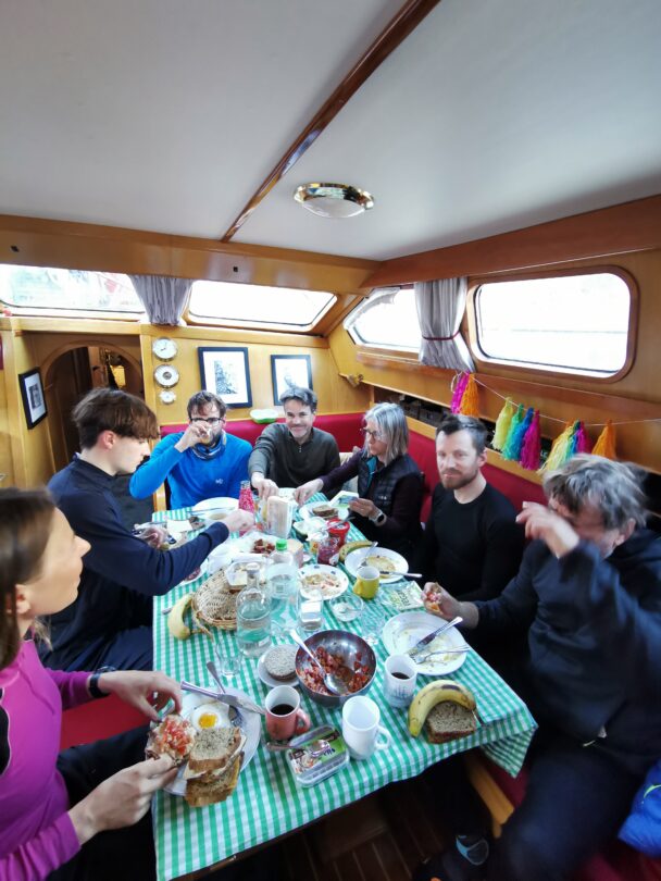 Skiing and Sailing in Hjørundfjord