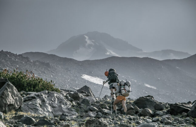 Intro to glacier travel on Mount Shasta for women, California