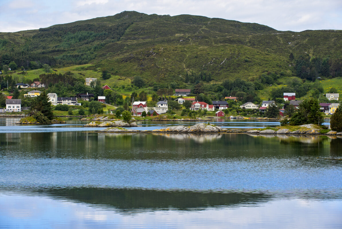 The island of Runde in Western Norway