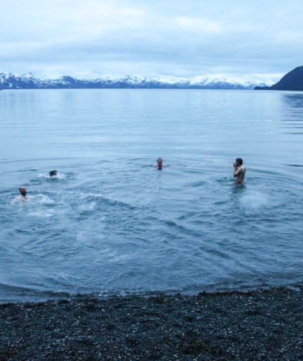 Sea kayaking in Prince William Sound, Alaska