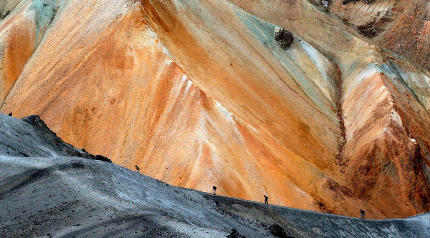 The Laugavegur hiking trail is as breathtaking as it is difficult.