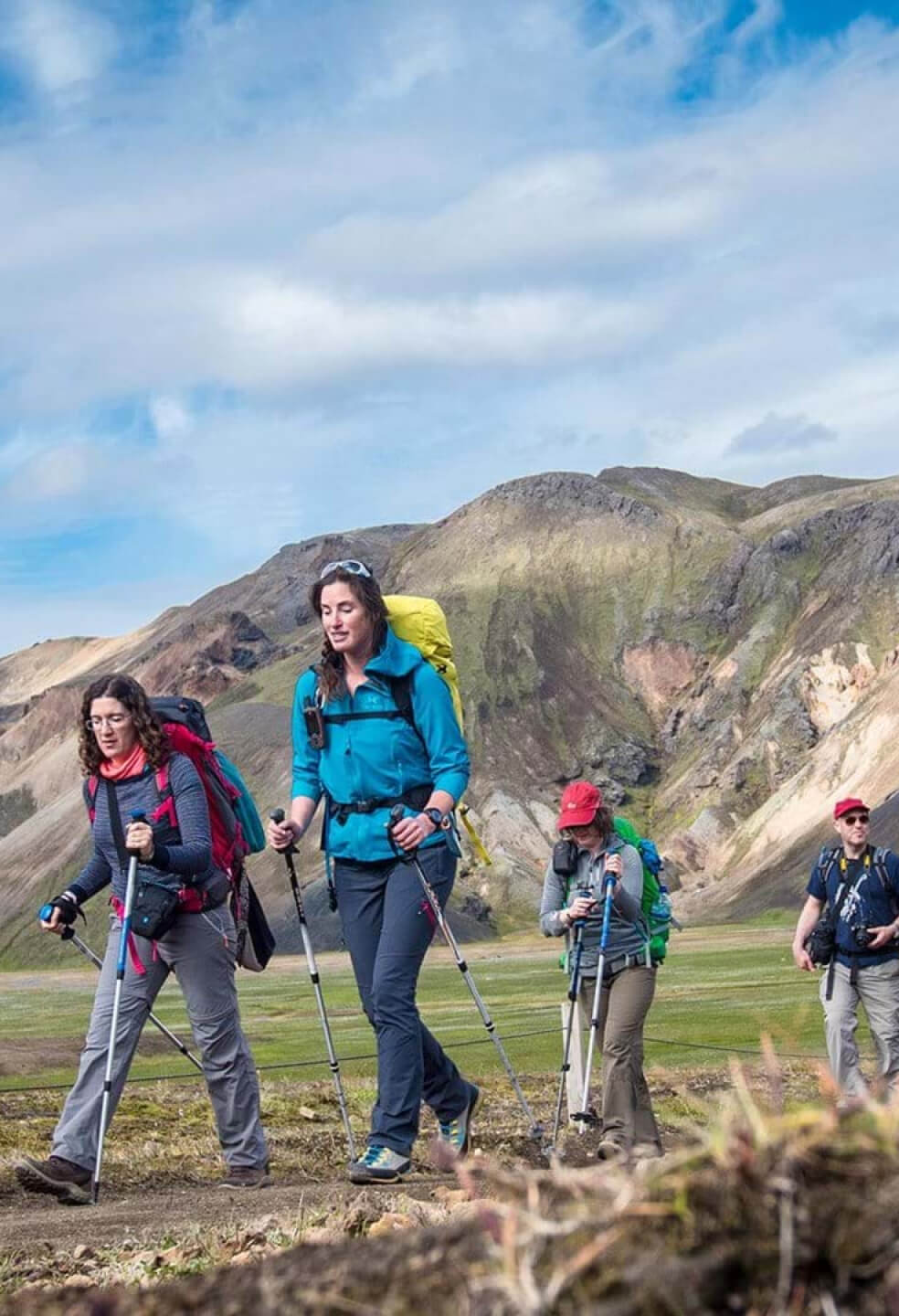 Trekking on the Laugavegur Trail will reward you with amazing vistas and an unforgettable experience.