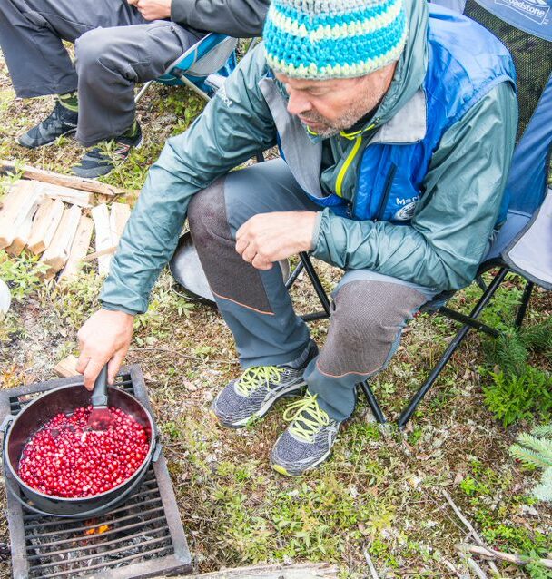 Wild canoe adventure on the Hawkrock River